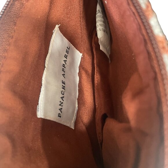 Panache Apparel Wool Clutch Wristlet Tribal Pattern Southwest Boho Zipper Bag - Picture 3 of 7